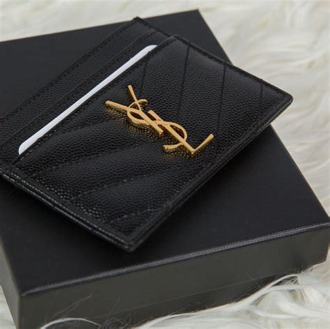 ysl card wallet men.